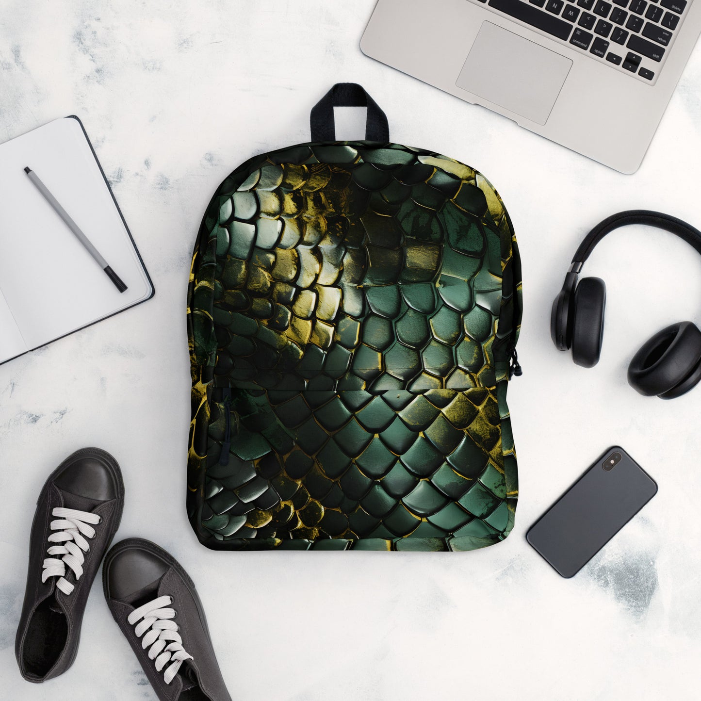 Dragon Skin Pattern Backpack