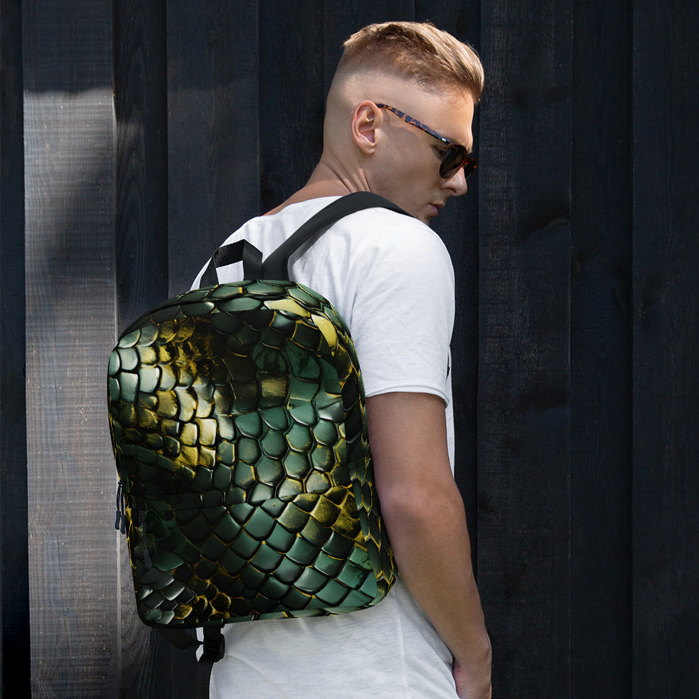 Dragon Skin Pattern Backpack