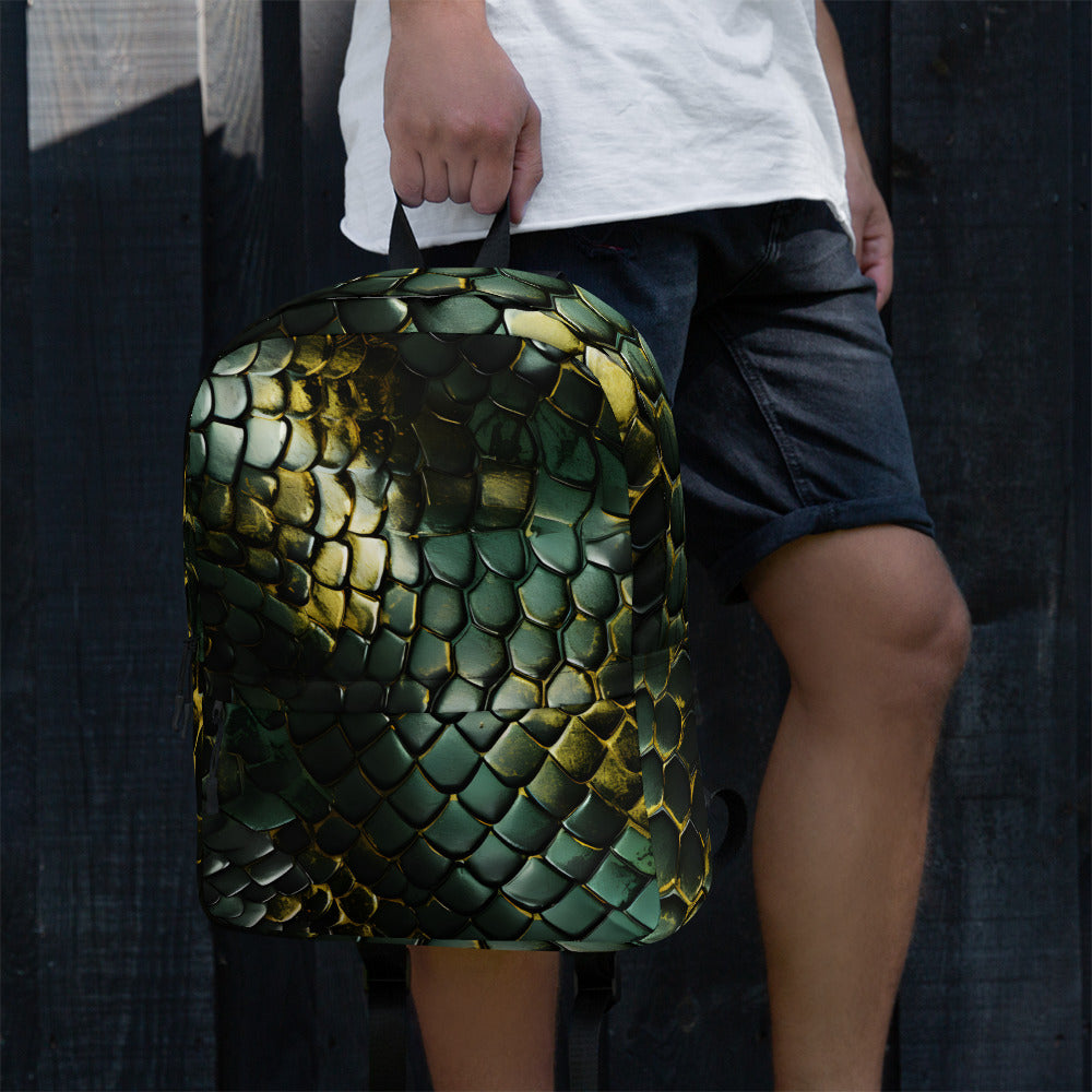 Dragon Skin Pattern Backpack