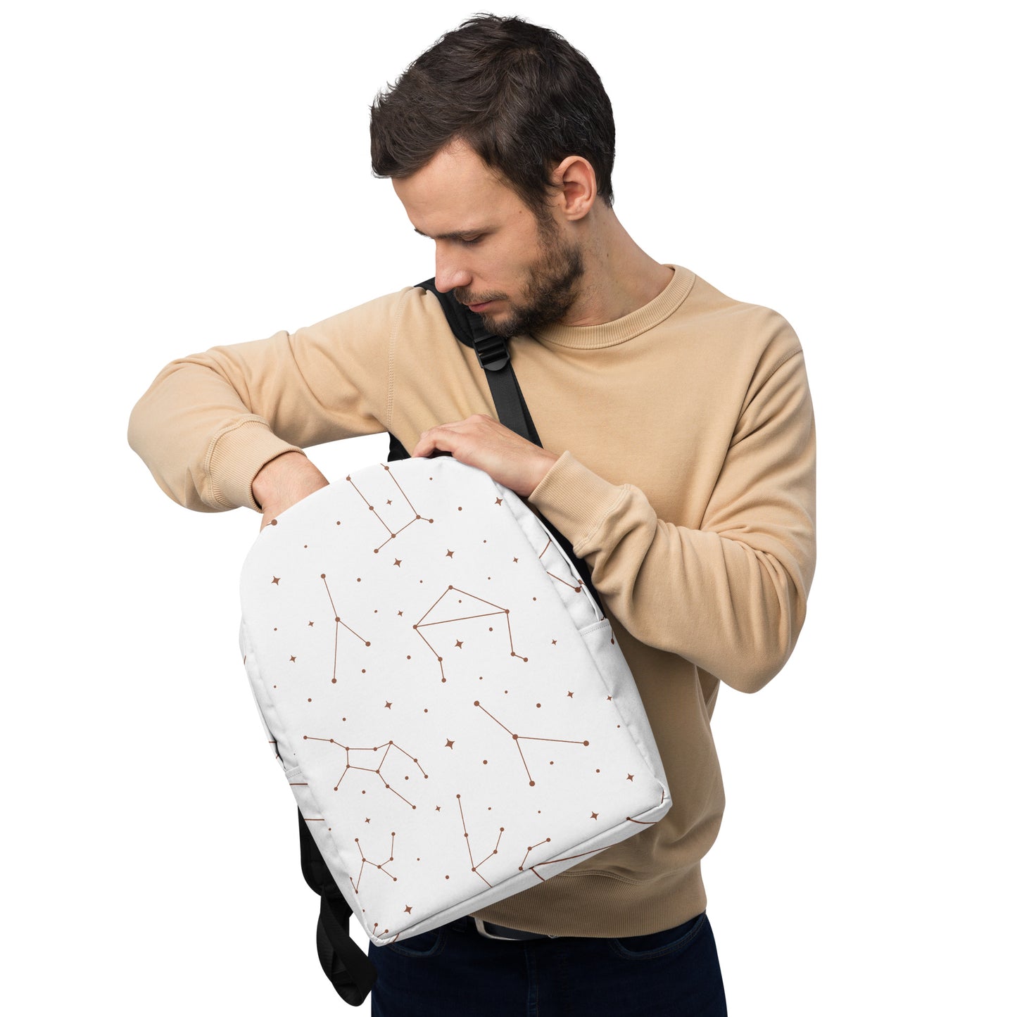 Constellation Pattern Minimalist Backpack