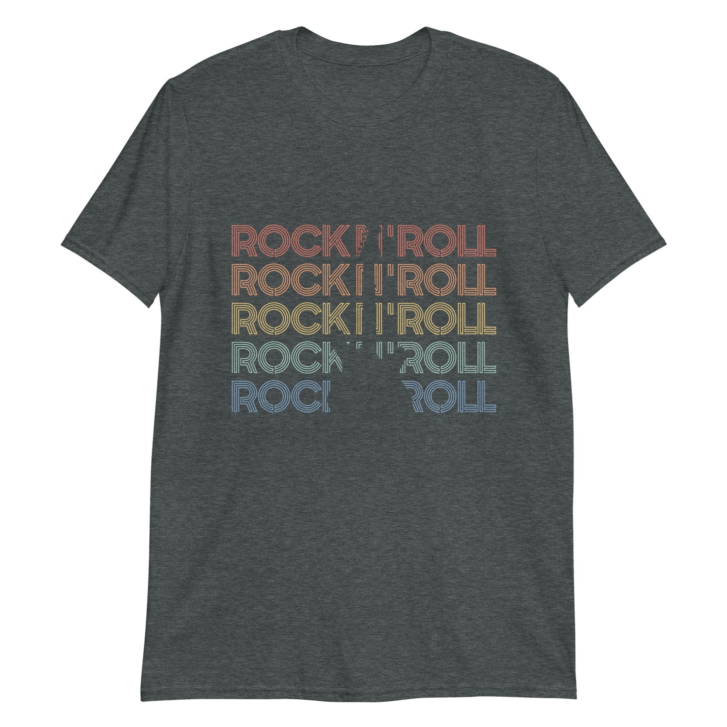 Rock N Roll Graphic Tee | Short-Sleeve Unisex T-Shirt | Soft T-Shirt