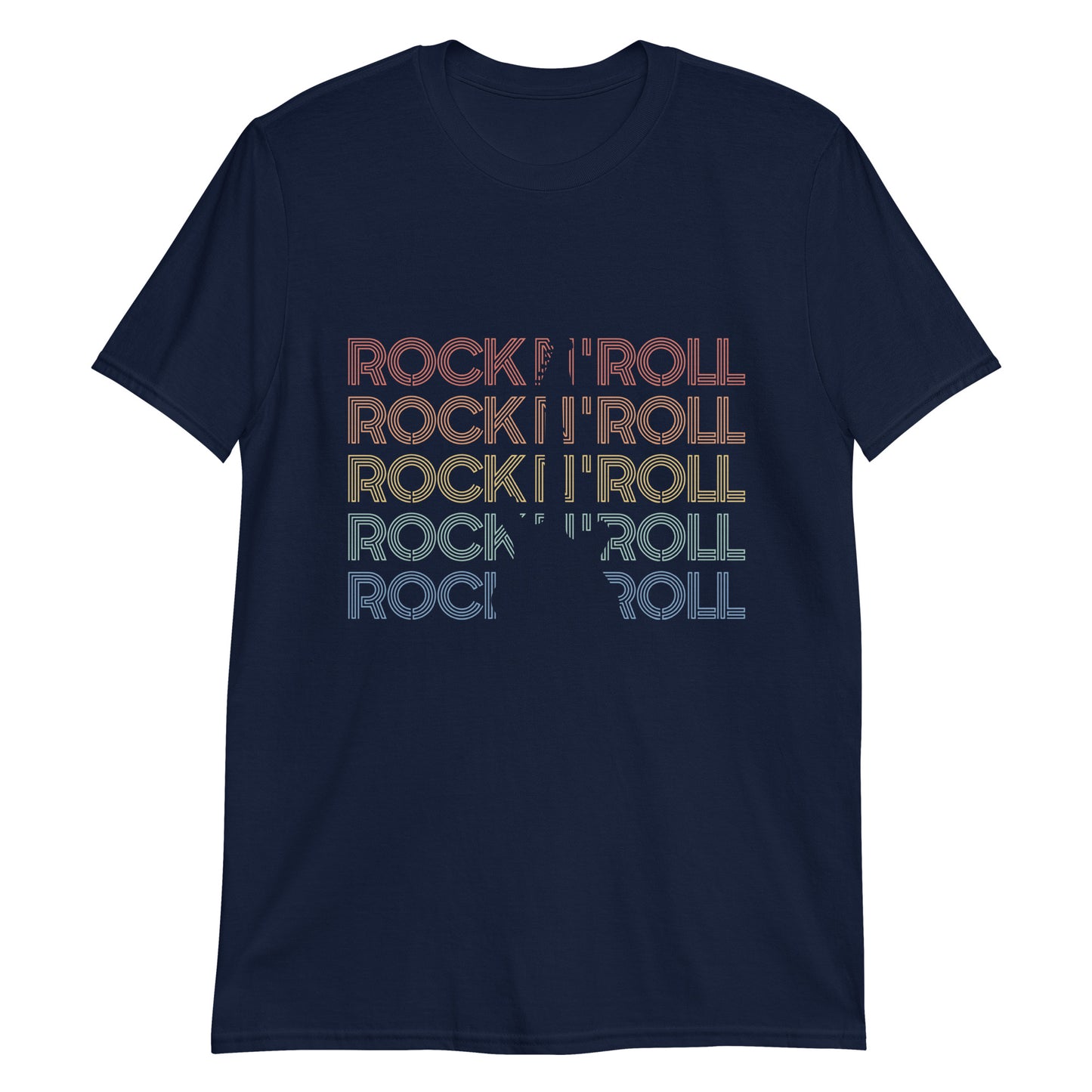 Rock N Roll Graphic Tee | Short-Sleeve Unisex T-Shirt | Soft T-Shirt