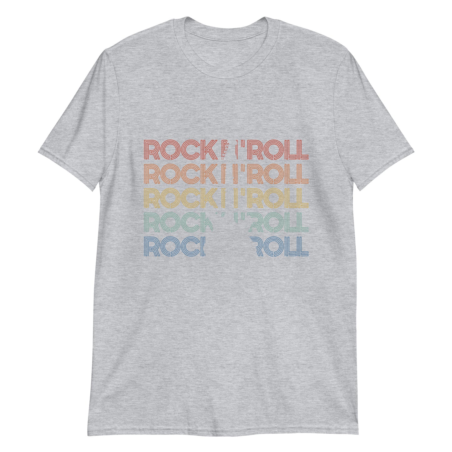 Rock N Roll Graphic Tee | Short-Sleeve Unisex T-Shirt | Soft T-Shirt