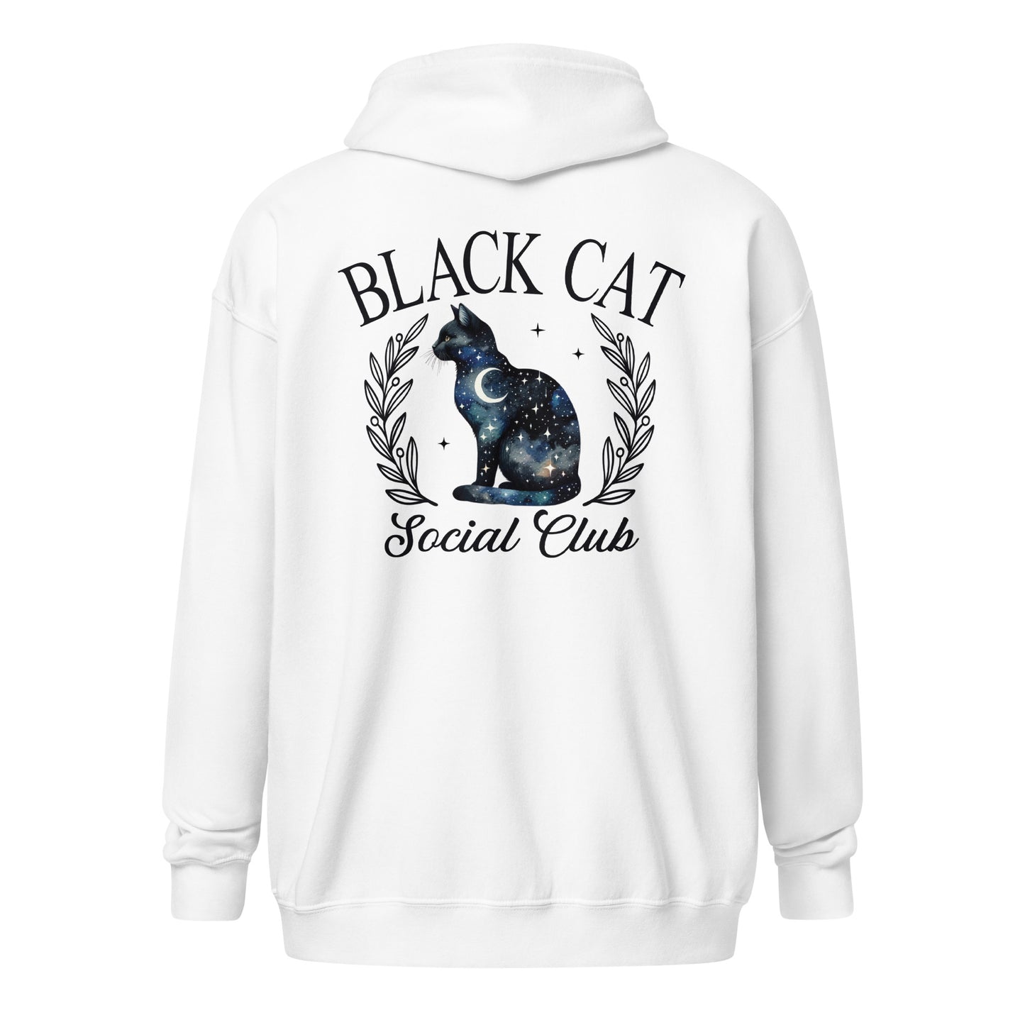 Black Cat Social Club | Unisex heavy blend zip hoodie