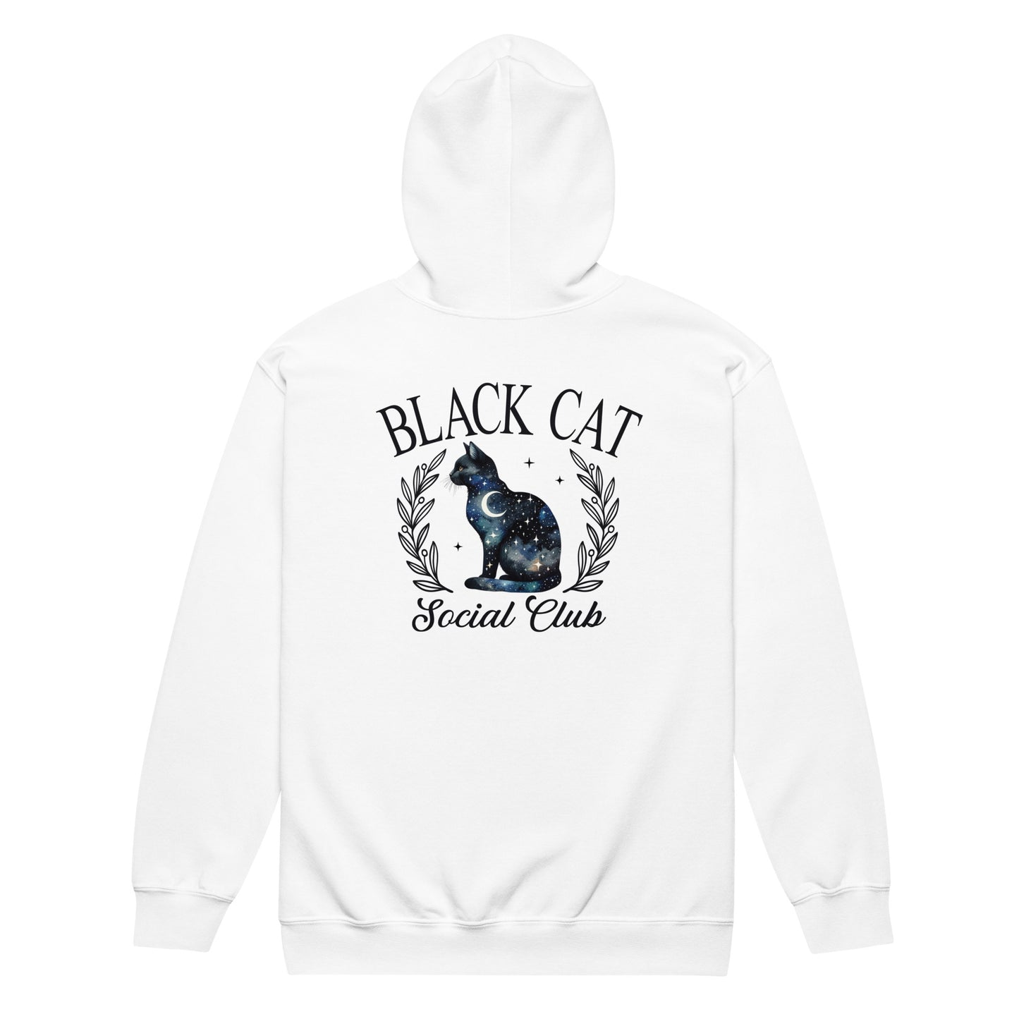 Black Cat Social Club | Unisex heavy blend zip hoodie