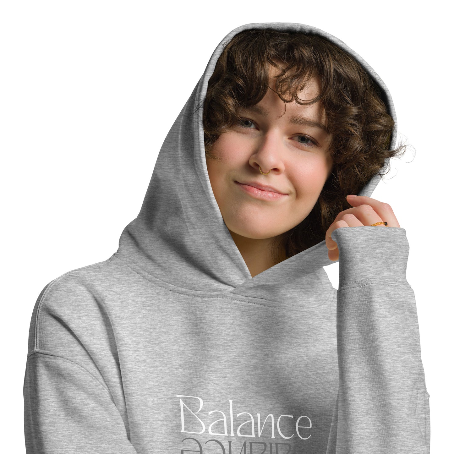 Balance Graphc Unisex oversized hoodie