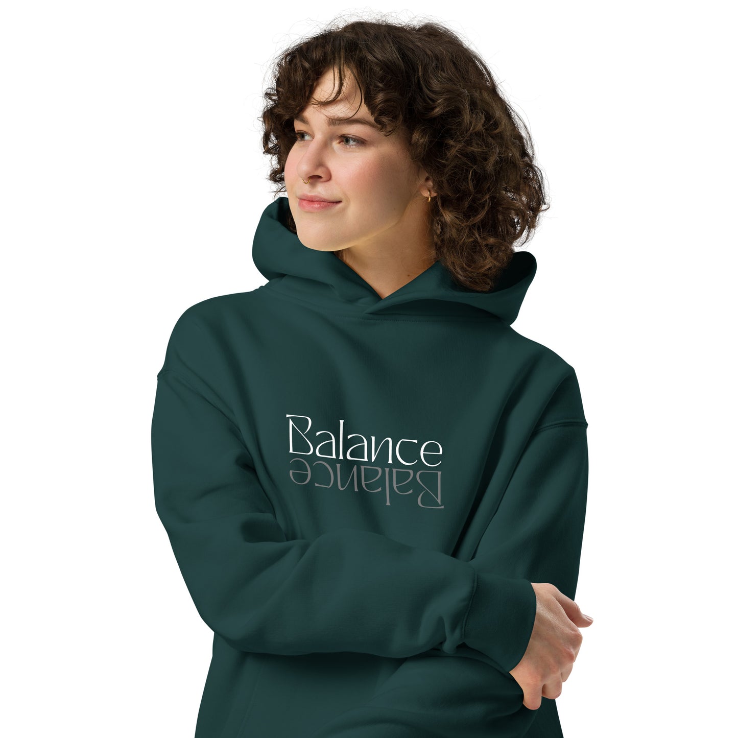 Balance Graphc Unisex oversized hoodie