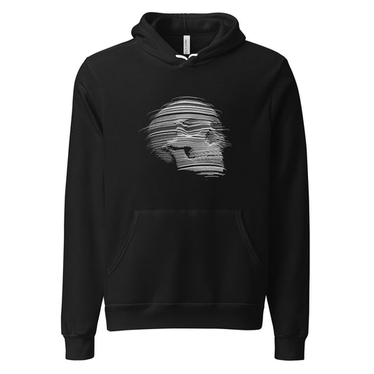 Distorted Skull Graphic | Unisex hoodie