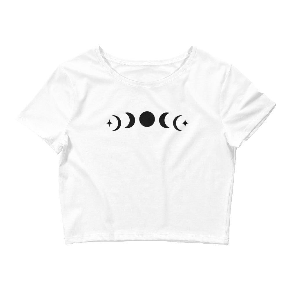 Moon Phases | Women’s Crop Tee