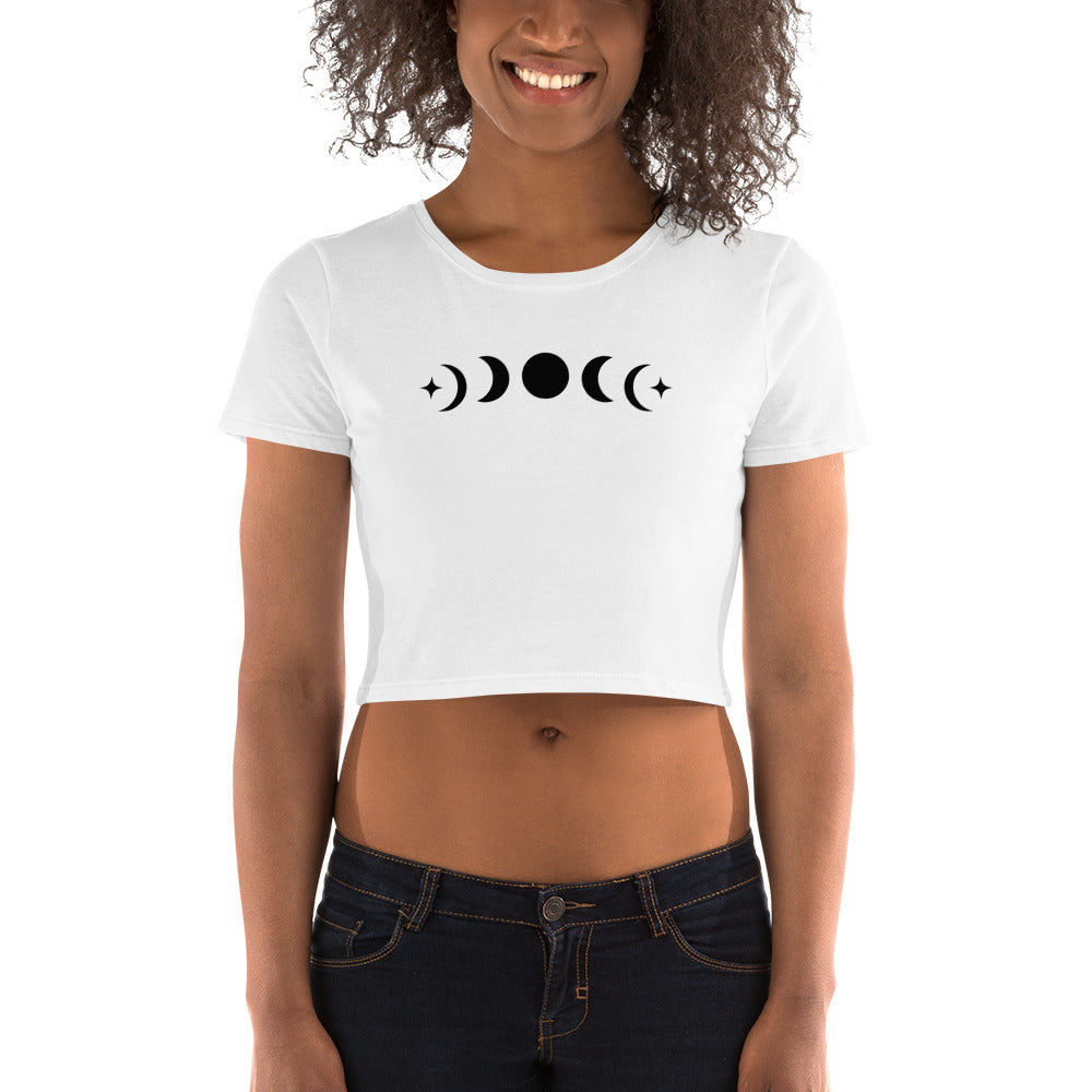 Moon Phases | Women’s Crop Tee