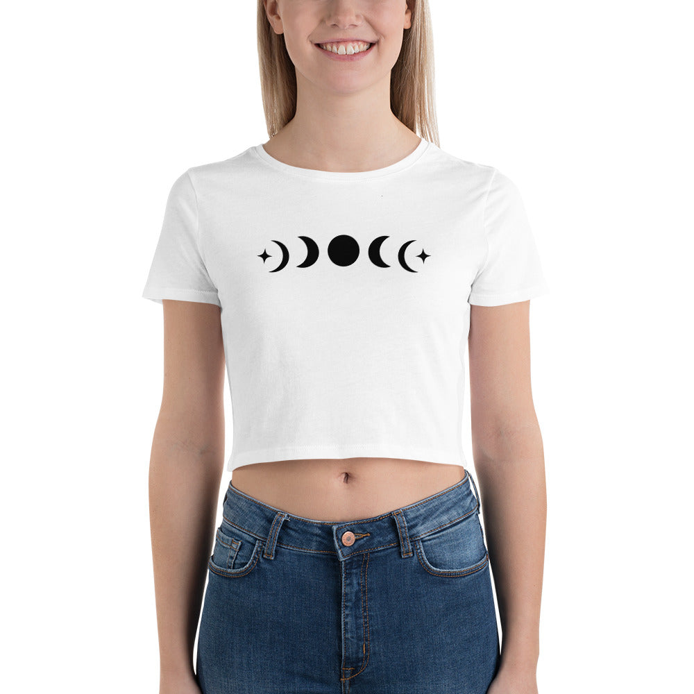 Moon Phases | Women’s Crop Tee