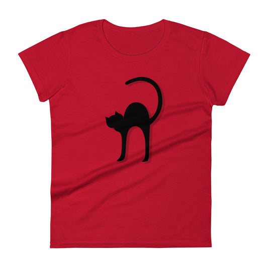 Black Cat Graphic | Women's short sleeve t-shirt