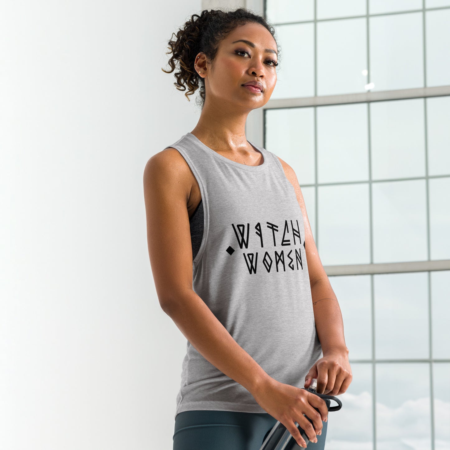 Witch Woman Graphic Ladies’ Muscle Tank