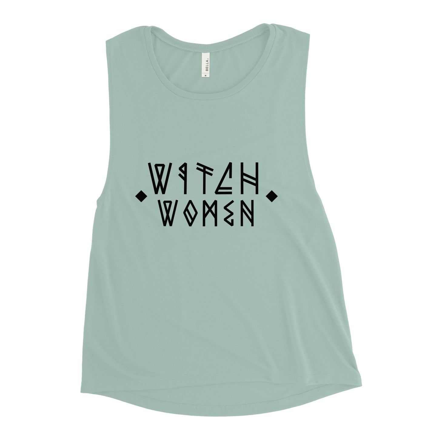 Witch Woman Graphic Ladies’ Muscle Tank